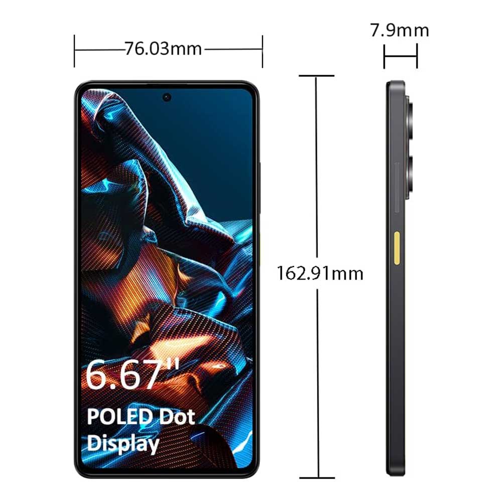 Poco X5 Pro 5G-dimensions