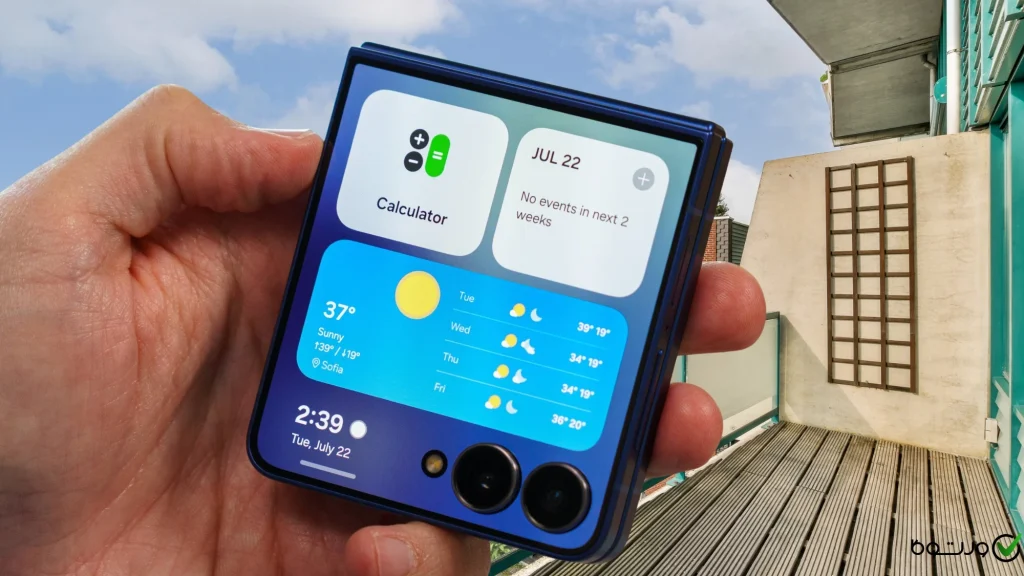 تصویر گلکسی زد فلیپ ۷