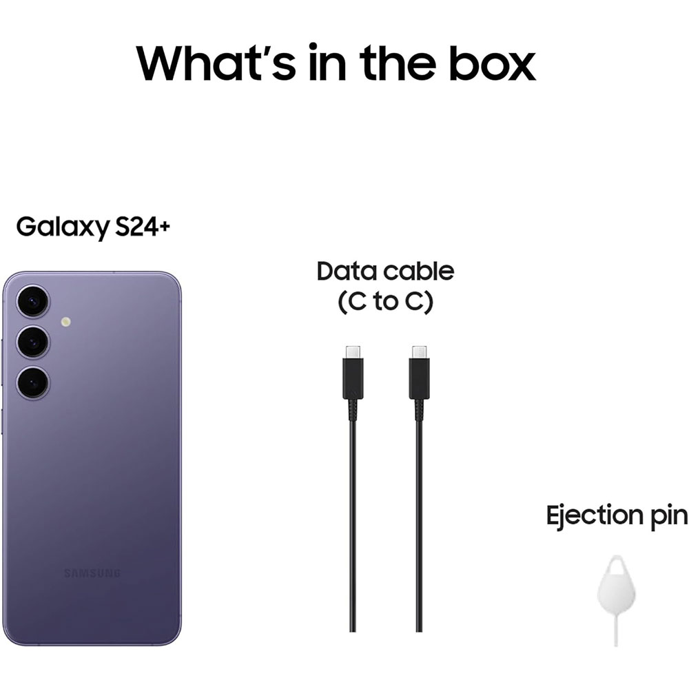 Samsung Galaxy S24 Plus - in the box