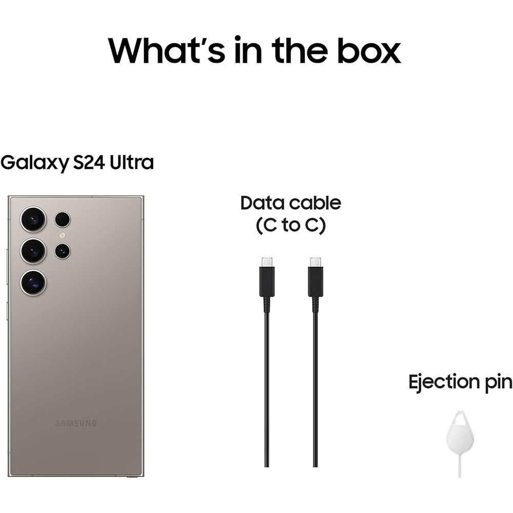 Samsung Galaxy S24 Ultra - in the box