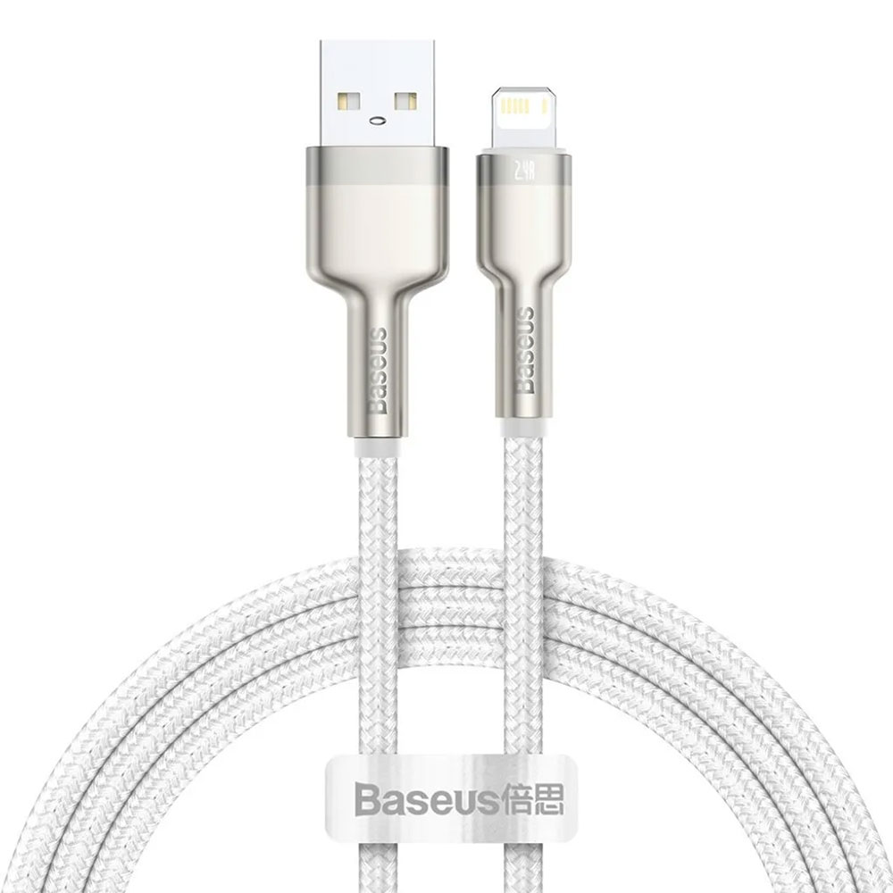 baseus Cafule Metal Data 2.4A - white (1)