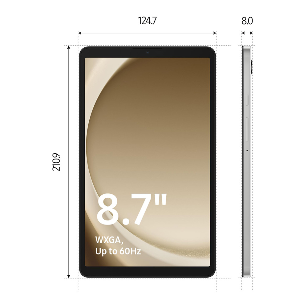 galaxy tab a9 white (1)