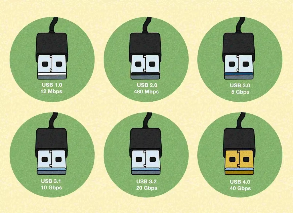 راهنمای تصویری انواع کابل شارژ