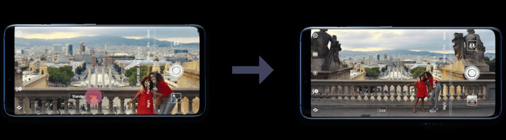 مقایسه تصاویر لنز واید و اولترا واید در گوشی