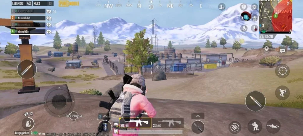 تست گیم کال آف دیوتی گلکسی A05s