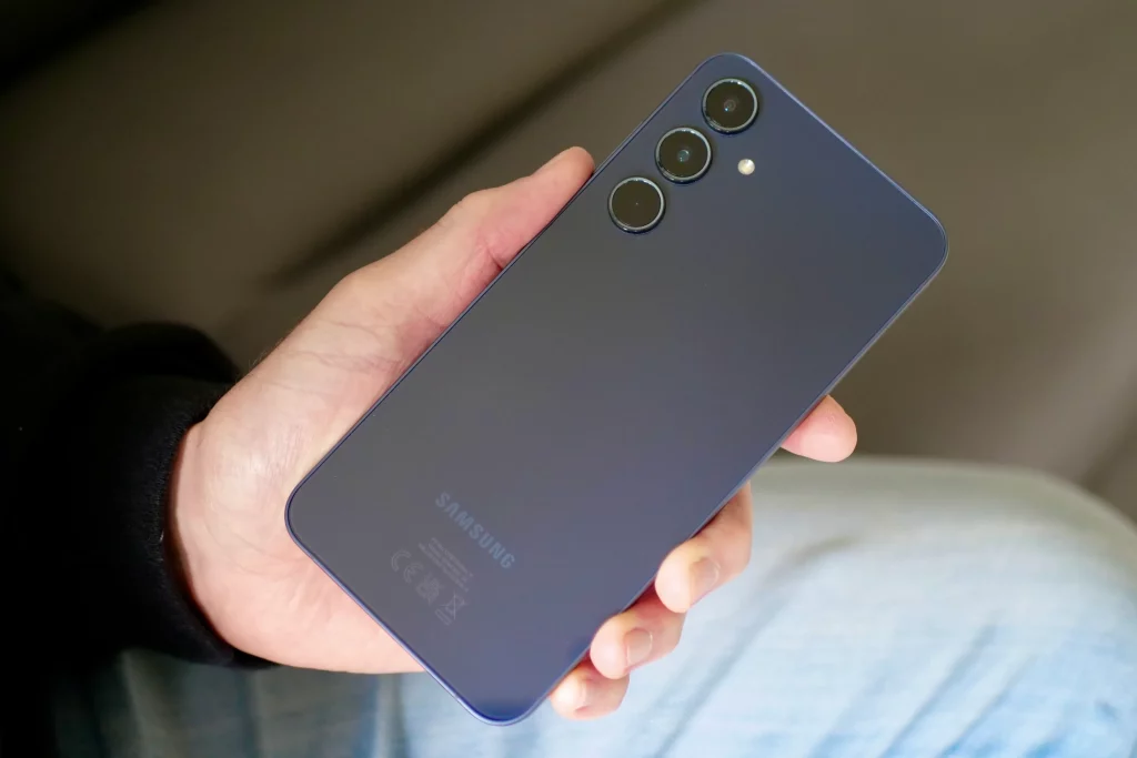 بدنه پشتی گوشی گلکسی A55 رنگ سرمه ای