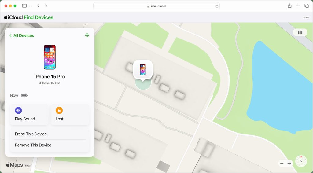 قابلیت find my و حالت lost در آیفون