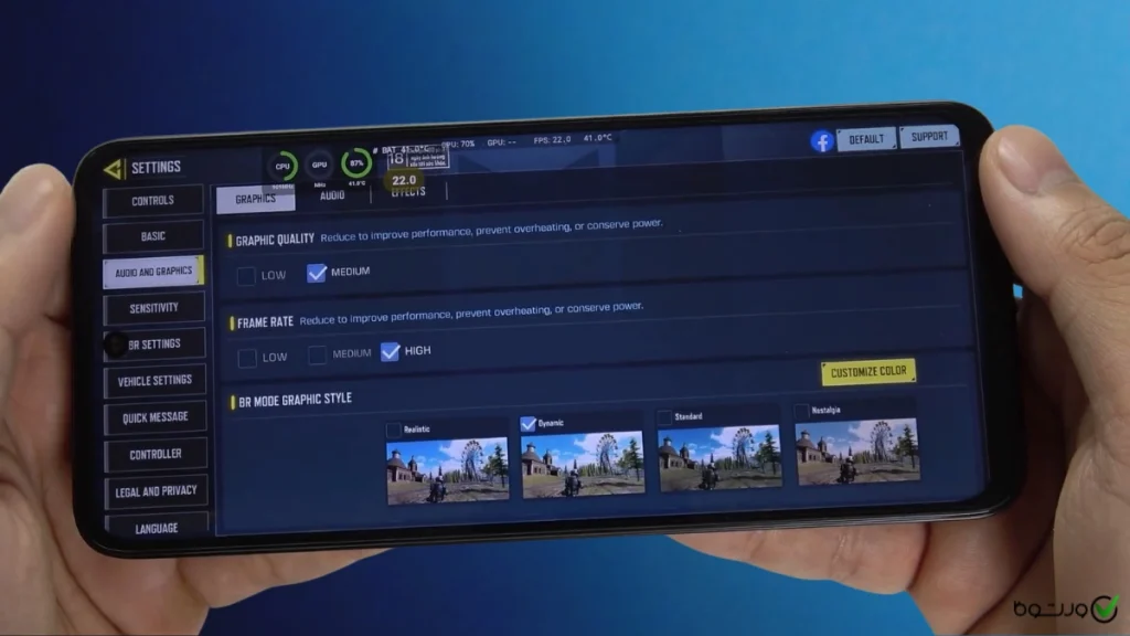 تست گیم پوکو m6 4g