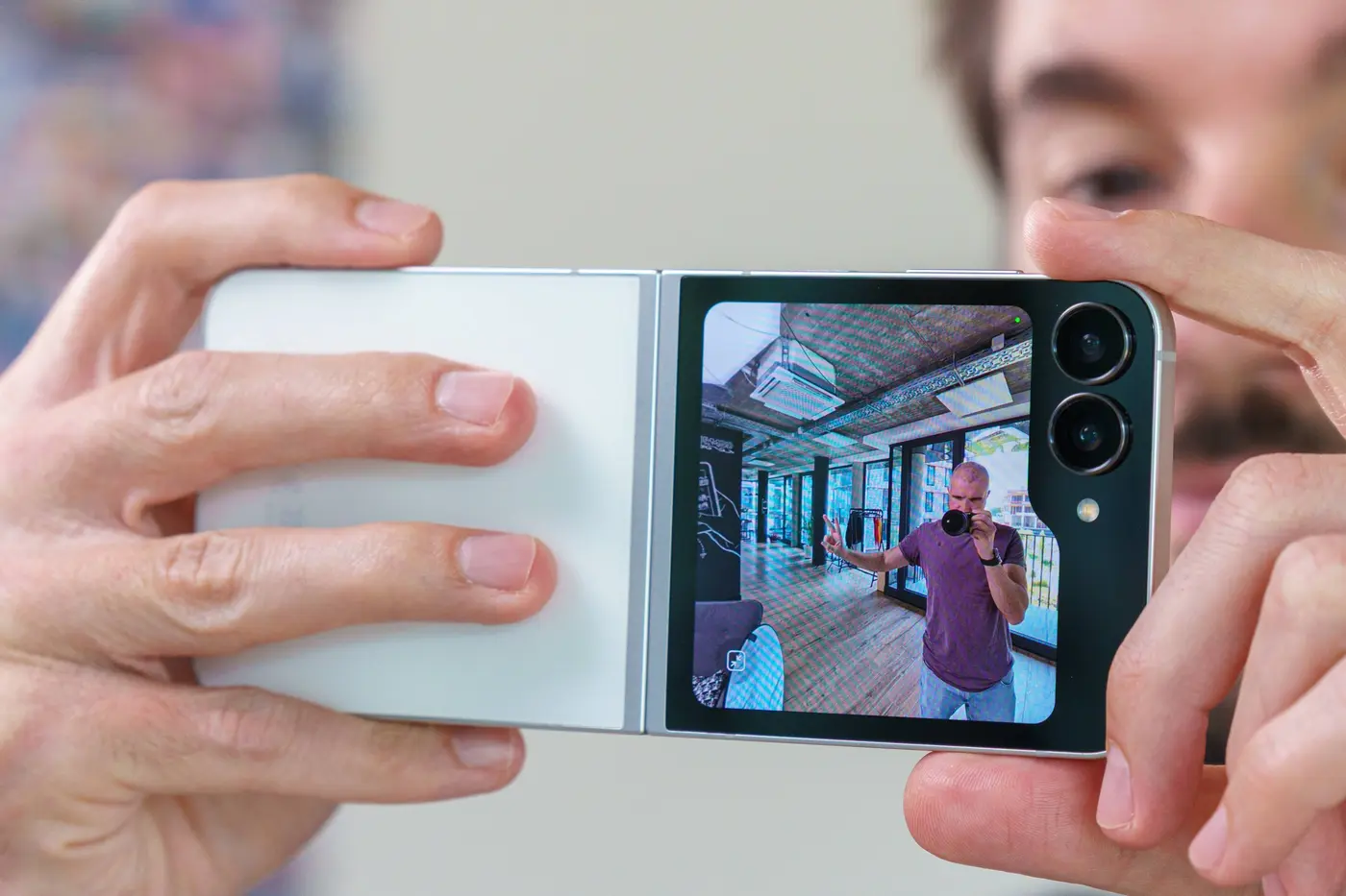 سامسونگ گلکسی زد فلیپ ۷ اف ای