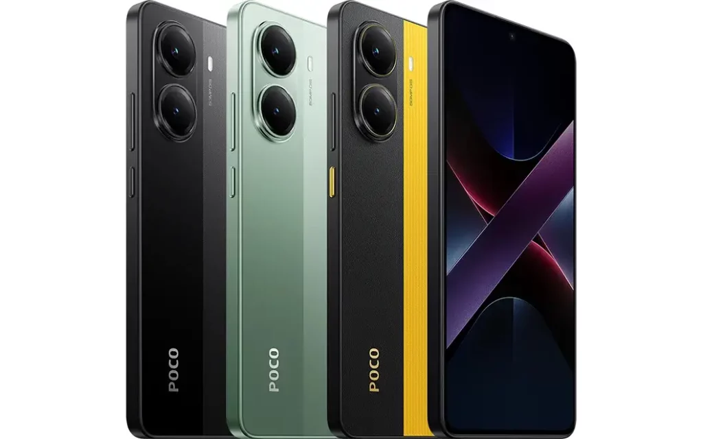 رنگ‌های متنوع گوشی پوکو X7 Pro