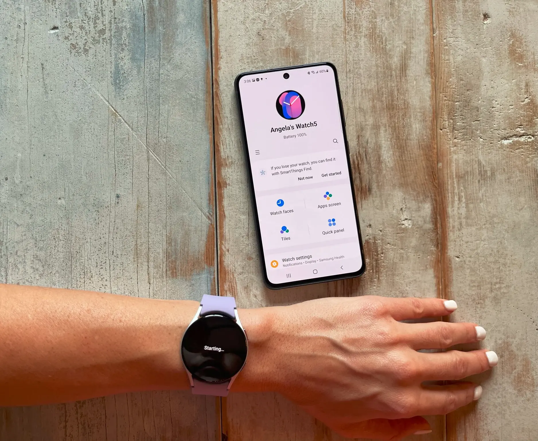 اتصال ساعت هوشمند به گوشی سامسونگ