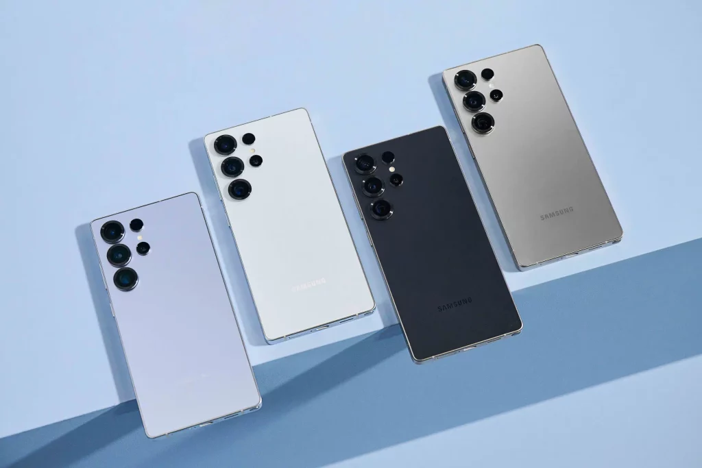 رنگهای متفاوت سامسونگ Galaxy S25 Ultra