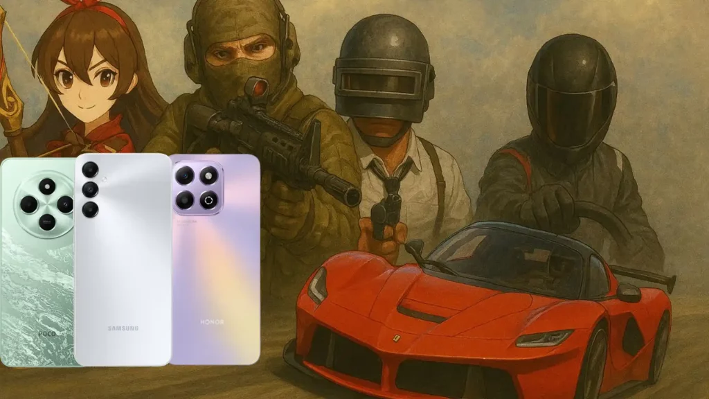 بهترین گوشی گیمینگ تا 10 میلیون تومان (آذر ۱۴۰۴)