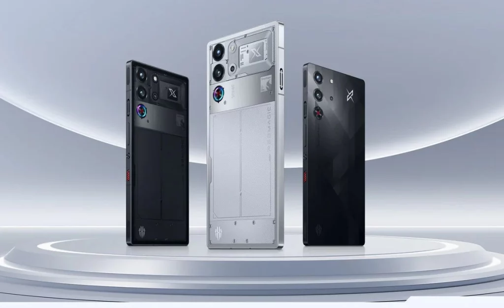 رنگ مشکی و سفید گوشی گیمینگ نوبیا ردمجیک ۱۰ پرو