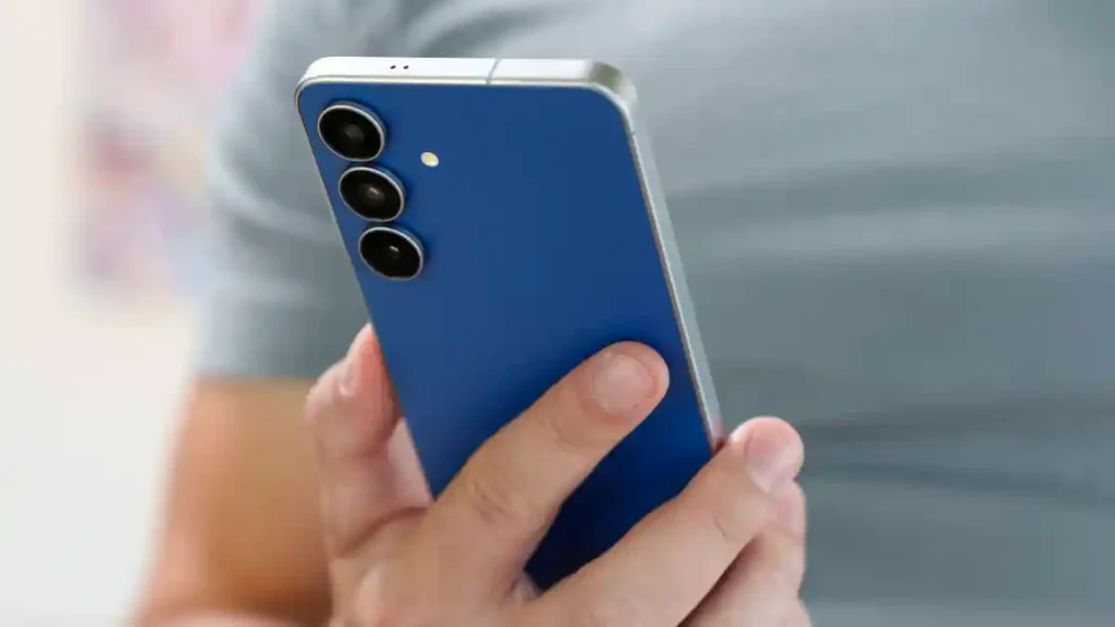 گوشی گلکسی S25 FE رنگ آبی