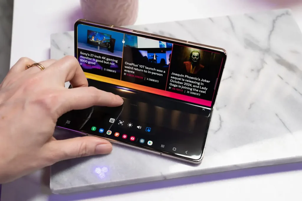 galaxy z fold7 multi-tasking