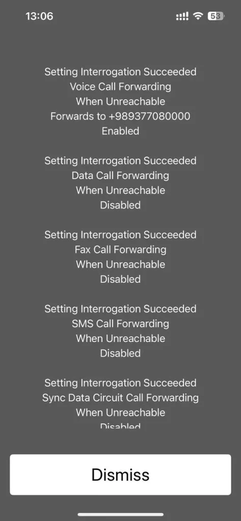 کد بررسی دایورت تماس هنگام در دسترس نبودن در اندروید