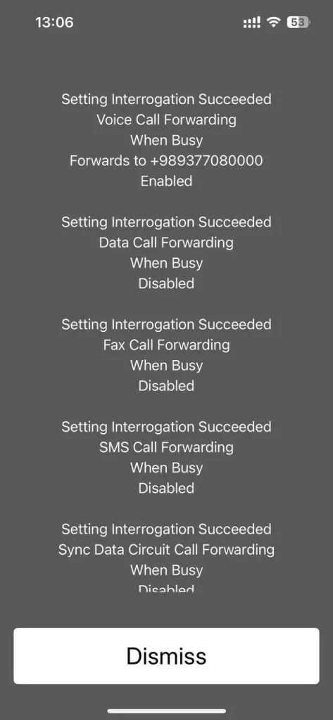 کد دایورت تماس هنگام مکالمه در آیفون