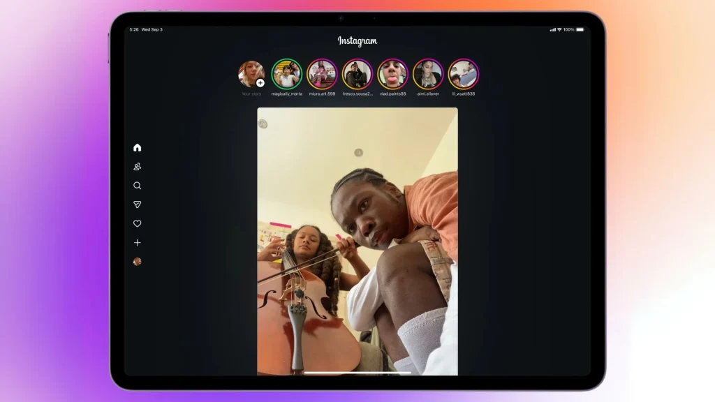 اینستاگرام بعد از ۱۵ سال به آیپد رسید! چرا اینقدر دیر؟