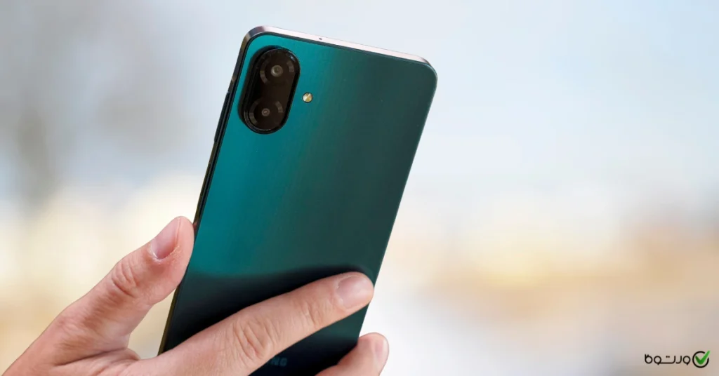 ترکیب دوربینهای جلوی گلکسی a07