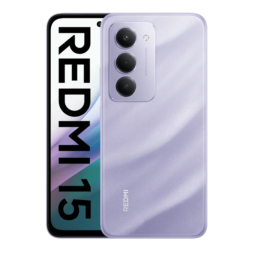 گوشی موبایل شیائومی مدل Redmi 15 4G ظرفیت ۱۲۸ گیگابایت رم ۶ گیگابایت - گلوبال