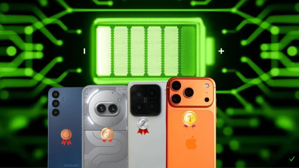 بهترین گوشی از نظر باتری با قوی ترین شارژدهی در ۱۴۰۴