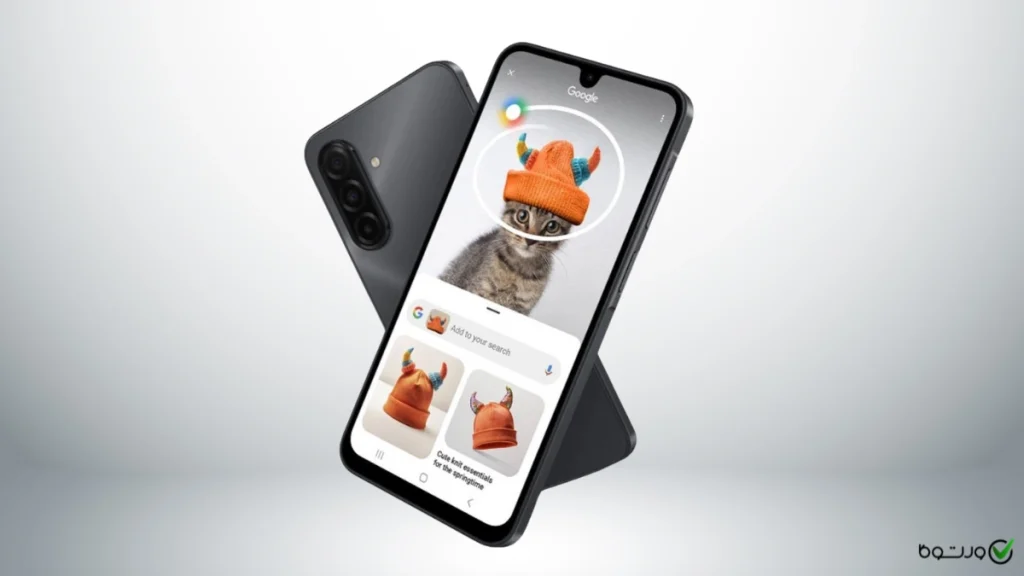 قابلیت circle to search گلکسی a17