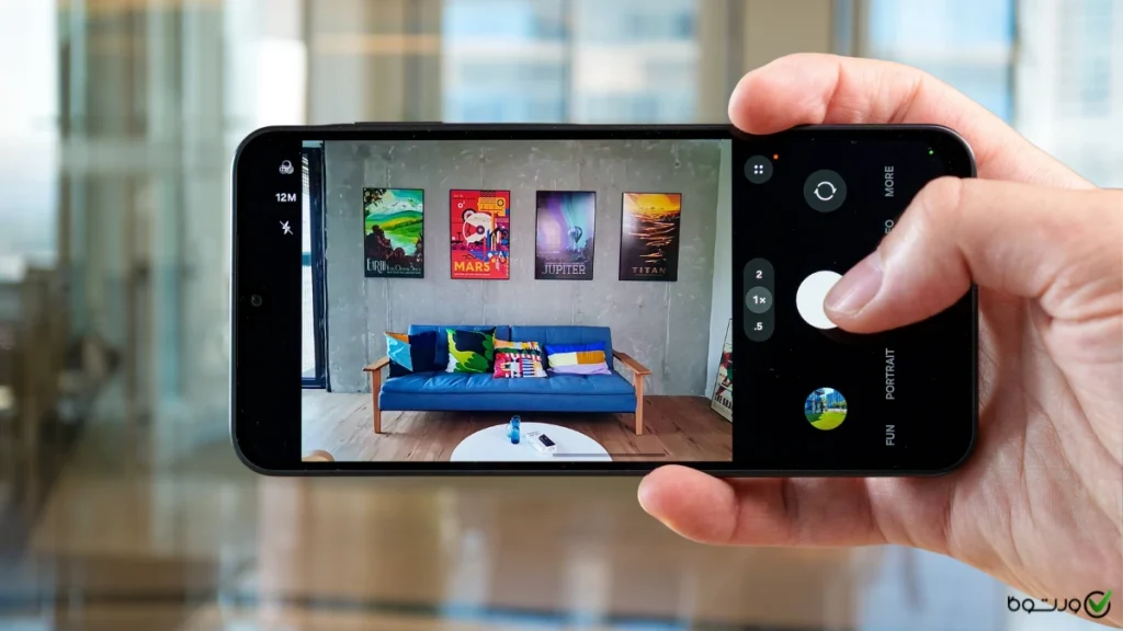 تست دوربین گلکسی a17