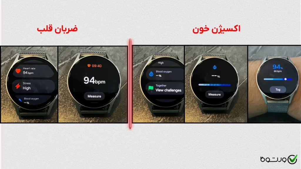 سنجش ضربان قلب و اکسیژن خون