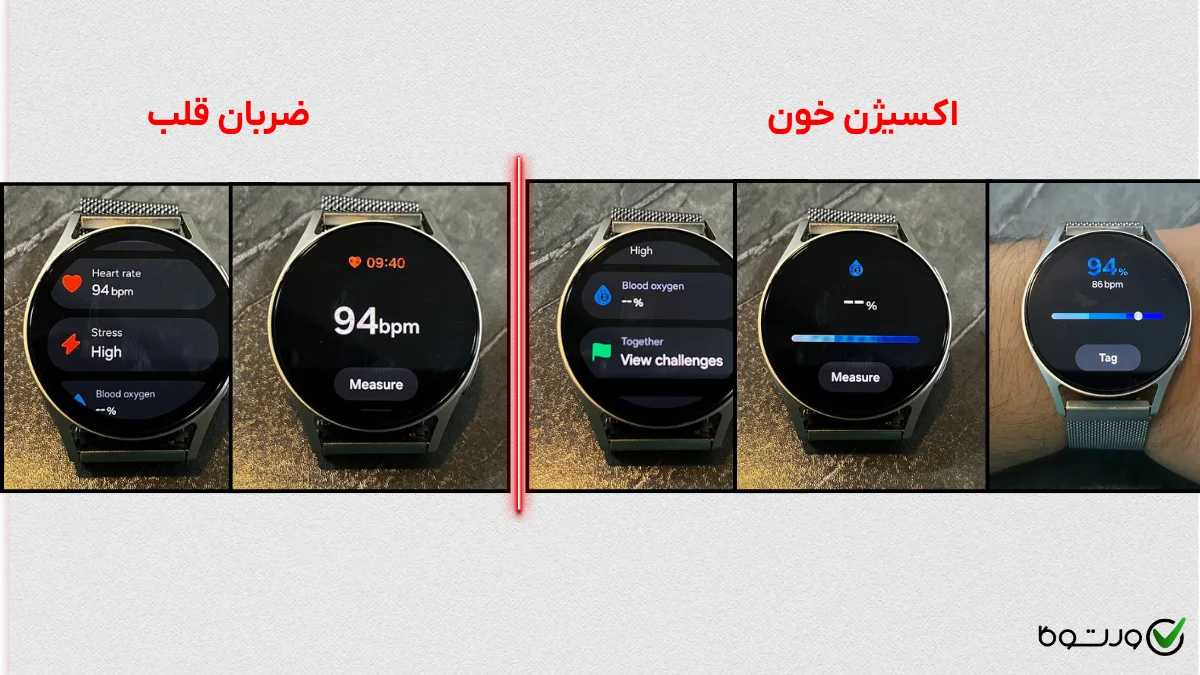 سنجش ضربان قلب و اکسیژن خون