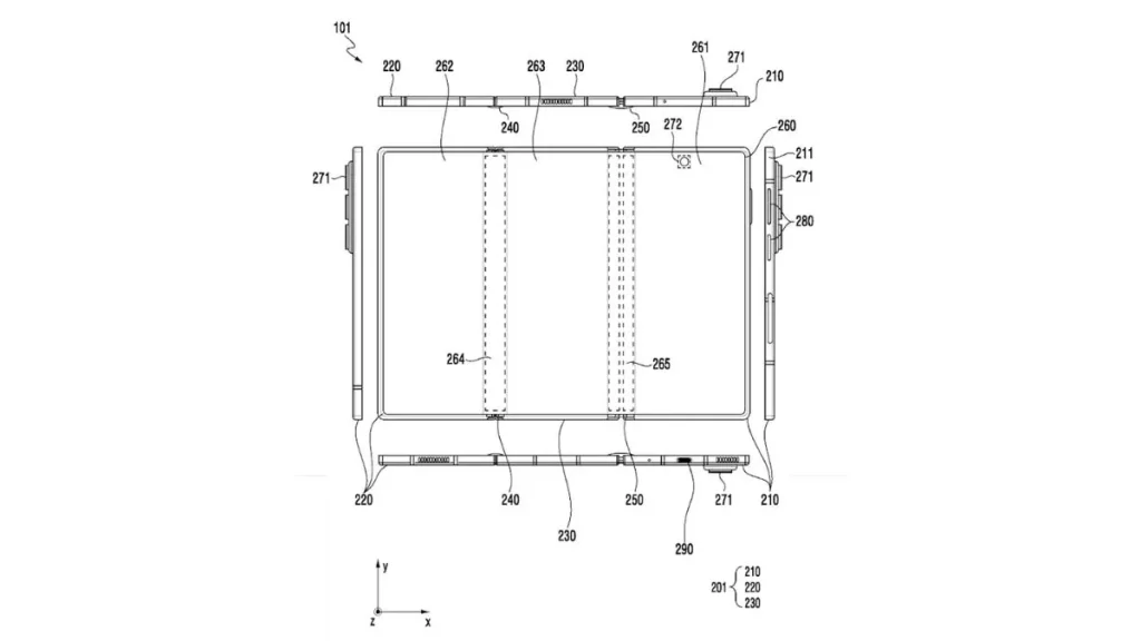 پتنت گوشی سه تکه سامسونگ با سه باتری - ۱ 
