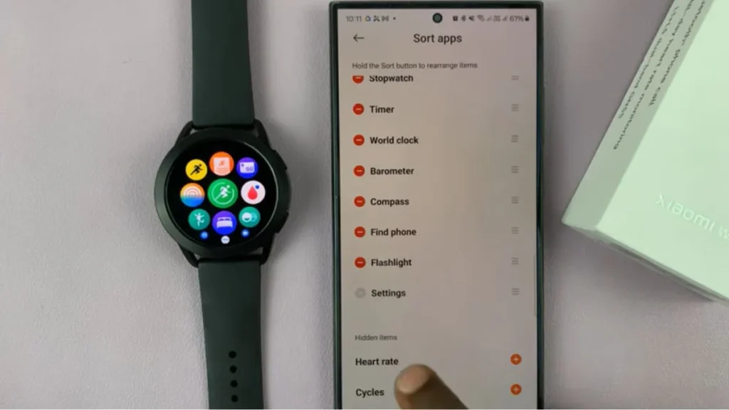 افزودن برنامههای حذف شده در مراحل نصب برنامه روی ساعت هوشمند شیائومی در شیائومی S4