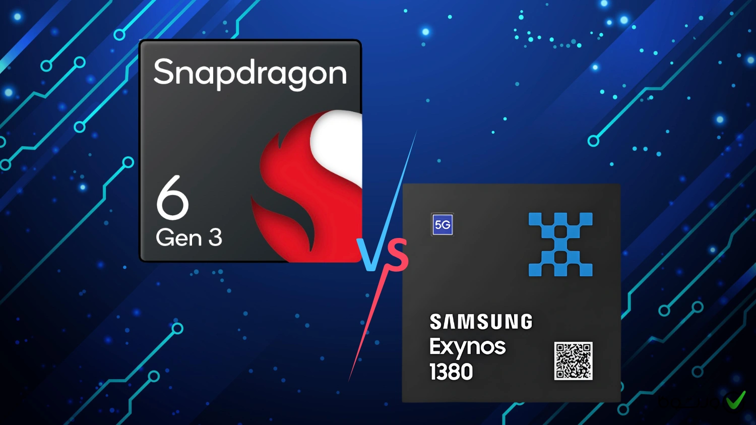 مقایسه تراشه‌ها