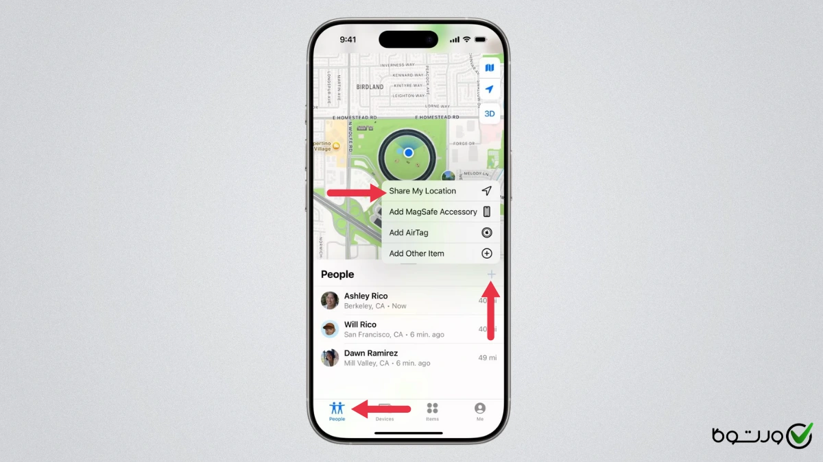 یافتن آیفون ۰۲