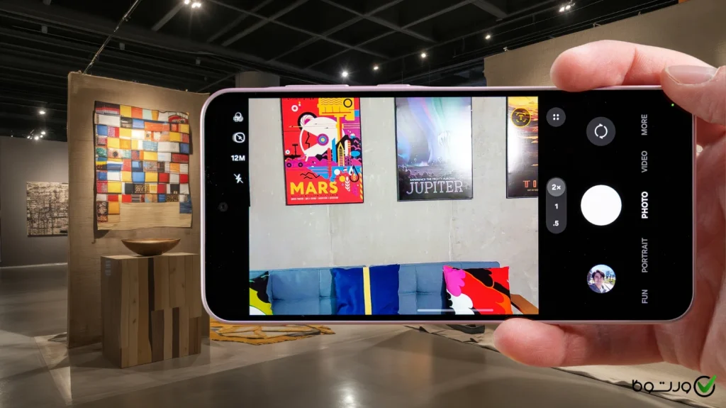 تست دوربین آ۳۶