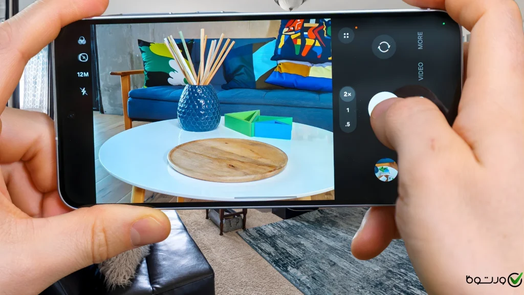 تست دوربین گلکسی a56