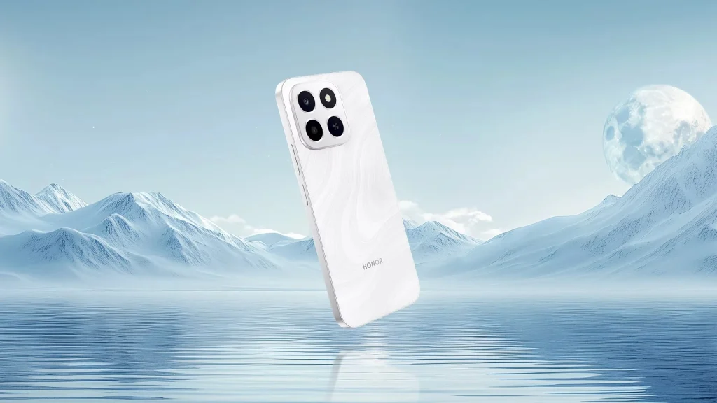 تصویر گوشی آنر x6c به رنگ سفید