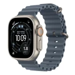 Apple Watch Ultra 3 Natural Titanium Case with Ocean Band (2)