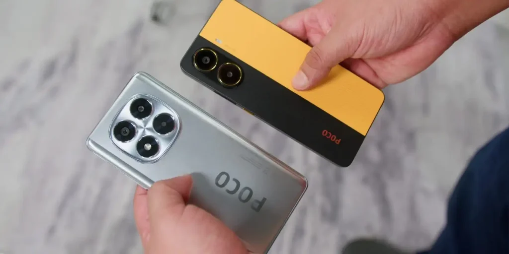 پوکو X7 نسخه پلاستیکی و پوکو X7 پرو نسخه چرم گیاهی