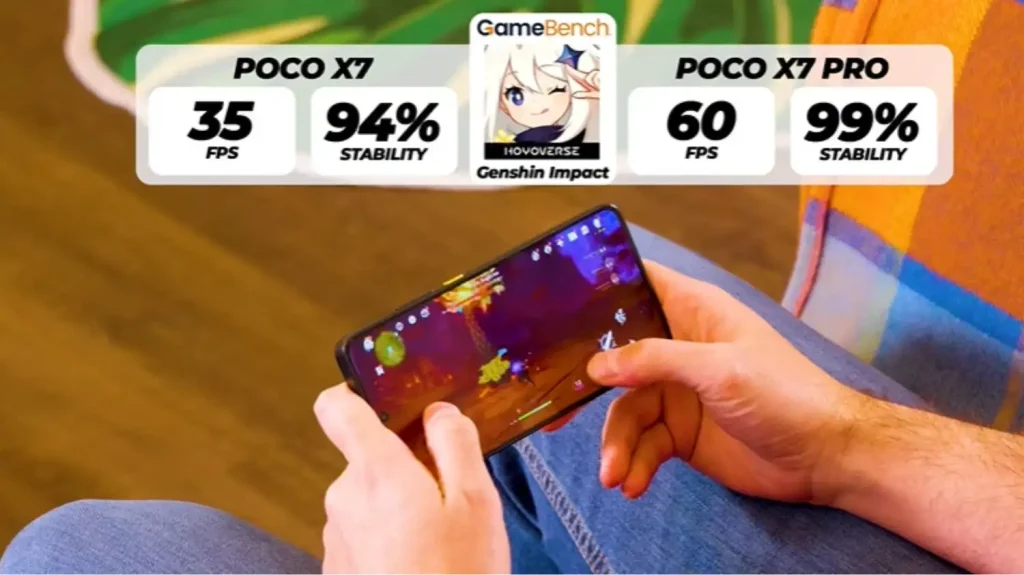 مقایسه گیمینگ پوکو x7 و پوکو x7 پرو