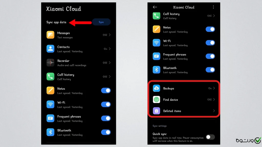 بررسی قابلیتهای داشبورد Mi Cloud